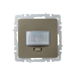 Датчик движения BRITE ДС10-1-БрШ механизм шампань IEK BR-MS10-N-150-05-K37