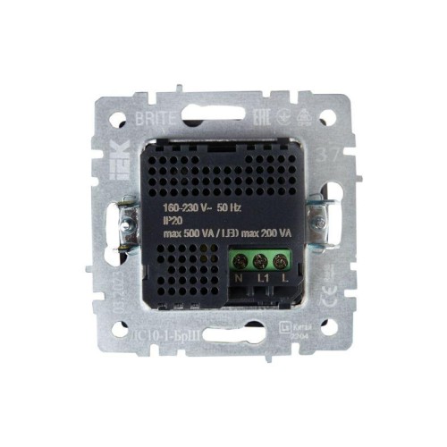 Датчик движения BRITE ДС10-1-БрШ механизм шампань IEK BR-MS10-N-150-05-K37