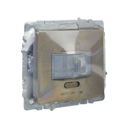 Датчик движения BRITE ДС10-1-БрШ механизм шампань IEK BR-MS10-N-150-05-K37