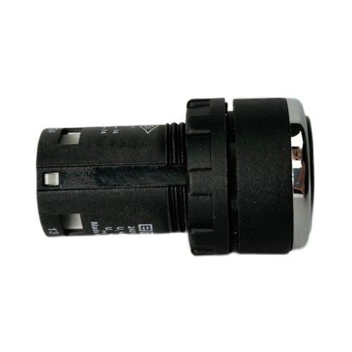 Кнопка нажимная моноблочная 22мм IP 40 1НО+1НО черн. EMAS MB101DH