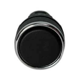 Кнопка нажимная моноблочная 22мм IP 40 1НО+1НО черн. EMAS MB101DH