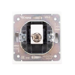 Розетка СП STRONG MIELE TV жемчуг Kranz KR-78-0723-4