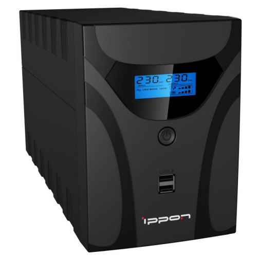 Источник бесперебойного питания Smart Power Pro II 2200 1200Вт 2200В.А черн. IPPON 1005590