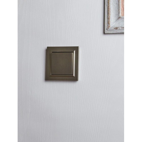 Выключатель 1-кл. СП BRITE ВСР10-1-0-БрШ 10А в сборе шампань IEK BR-V10-0-10-K37-F
