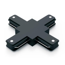 Коннектор Track однофазный для трековых шинопроводов (+) черн. GAUSS TR111