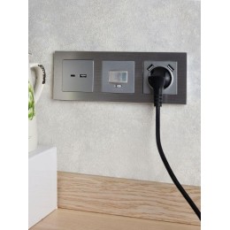 Датчик движения BRITE ДС10-1-БрА механизм алюм. IEK BR-MS10-N-150-05-K47