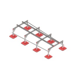 Конструкция опорная для установки оборудования TECHNORAPTOR FOOT 1200х3000 тип 3 HD КМ TR0224