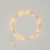 Гирлянда светодиодная "Роса" 2м 20LED желт. 2Вт 4.5В IP20 провод прозр. Neon-Night 303-001