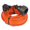 Удлинитель-шнур 1х10м с заземл. 6А IP20 UPx-1e-3х0.75-10m ПВС 3х0.75 (бухта) Эра Б0046810