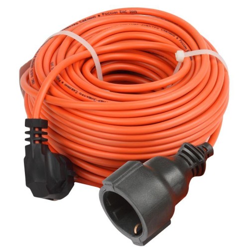 Удлинитель-шнур 1х30м с заземл. 6А IP20 UPx-1e-3х0.75-30m ПВС 3х0.75 (бухта) Эра Б0046812