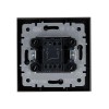 Выключатель 1-кл. СП BRITE ВСР10-1-0-БрС 10А в сборе сталь IEK BR-V10-0-10-K46-F