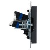 Розетка компьютерная СП RJ45 кат.6 BRITE РК11-БрГ механизм графит IEK BR-K10-2-K53
