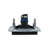 Розетка компьютерная СП RJ45 кат.6 BRITE РК11-БрГ механизм графит IEK BR-K10-2-K53