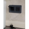 Розетка компьютерная двойн. СП RJ45 кат.6 BRITE РК11-2-БрГ механизм графит IEK BR-K20-2-K53