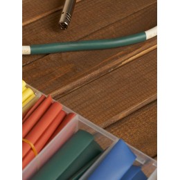 Набор трубок термоусадочных нг-LS 2/1-4/2-6/3-8/4-10/5-12/6 100мм 6 цветов бокс IEK UDR10-002-012-10