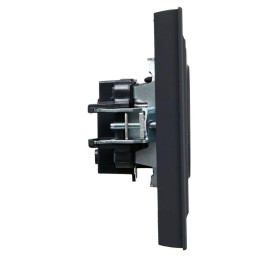 Розетка СП BRITE РСР10-1-0-БрГ 10А в сборе без заземл. без защ. шторок графит IEK BR-R10-10-K53-F