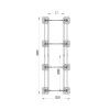 Конструкция опорная для установки оборудования TECHNORAPTOR FOOT 1200х4000 тип 1 HD КМ TR0225