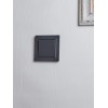 Выключатель 1-кл. СП BRITE ВСР10-1-0-БрГ 10А в сборе графит IEK BR-V10-0-10-K53-F