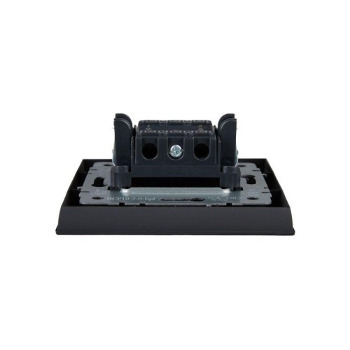 Выключатель 2-кл. СП BRITE ВСР10-2-0-БрГ 10А в сборе графит IEK BR-V20-0-10-K53-F
