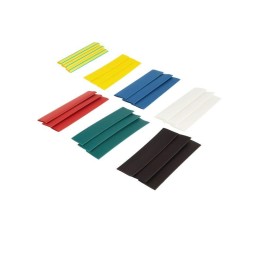 Набор трубок термоусадочных нг-LS 16/8 100мм 7 цветов по 3шт IEK UDR10-016-008-021-S