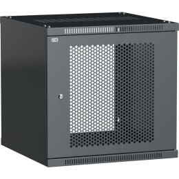 Шкаф LINEA WE 18U 600х600мм дверь перфорированная черн. ITK LWE5-18U66-PF