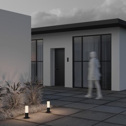 Светильник Willis 1х60Вт E27 IP54 ландшафтный Maytoni O418FL-01B