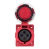 Розетка стационарная внутренняя угловая 4242 3Р+РЕ 32А 380В IP67 PROxima EKF ps-4242-32-380