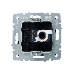Розетка компьютерная СП RJ45 кат.6 BRITE РК11-БрТБ механизм бронза IEK BR-K10-2-K45