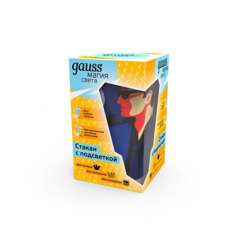 Стакан LCUP James Bond 3XLR44 с подсветкой LED IP20 GAUSS LC001