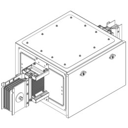 Секция прямая транспозиции нейтрали 2500А Al 3L+N+PER IP55 тран. IEK LB-2500A4-35-F-SP