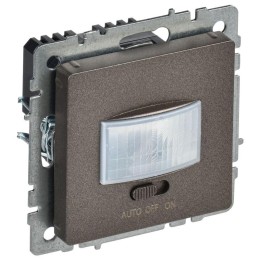 Датчик движения BRITE ДС10-1-БрТБ механизм бронза IEK BR-MS10-N-150-05-K45