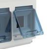 Корпус ЩУРн-П 3/10 Krepta 5 IP66 пластик. IEK KR5-KP33-N-10-66