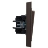 Выключатель 1-кл. СП BRITE ВСР10-1-0-БрТБ 10А в сборе бр. IEK BR-V10-0-10-K45-F