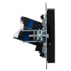 Розетка компьютерная двойн. СП RJ45 кат.6 BRITE РК11-2-БрЧ механизм черн. IEK BR-K20-2-K02