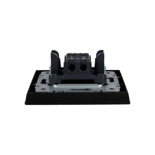 Выключатель 1-кл. СП BRITE ВСР10-1-0-БрЧ 10А в сборе черн. IEK BR-V10-0-10-K02-F