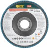 Круг лепестковый торцевой циркониевый 125мм Р 80 FIT 39968