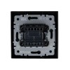 Выключатель 2-кл. СП BRITE ВСР10-2-0-БрЧ 10А в сборе черн. IEK BR-V20-0-10-K02-F