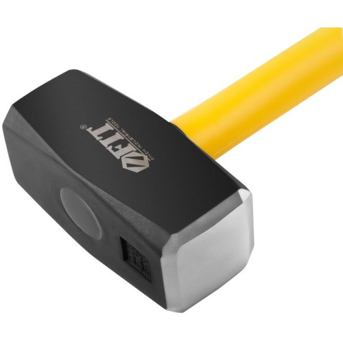 Кувалда кованая 880мм 5кг фибергласовая ручка FIT 45233