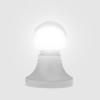 Лампа светодиодная 2Вт шар d45 6LED прозрачная бел. E27 эффект лампы накаливания для белт-лайт Neon-