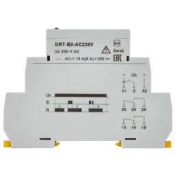 Реле задержки выключения ORT 2 контакта 230В AC IEK ORT-B2-AC230V