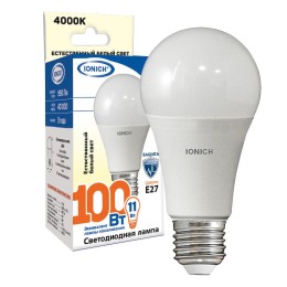 Лампа светодиодная ILED-SMD2835-A60-11-990-220-4-E27 IONICH 1562