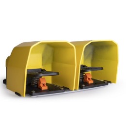 Педаль двойная (1НО+1НЗ)+(1НО+1НЗ) под аксесс. с фиксацией EMAS PDKA22BB11