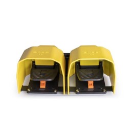 Педаль двойная (1НО+1НЗ)+(1НО+1НЗ) под аксесс. с фиксацией EMAS PDKA22BB11