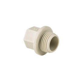 Заглушка резьбовая PPR 1/2дюйм PN25 сер. RTP 10915