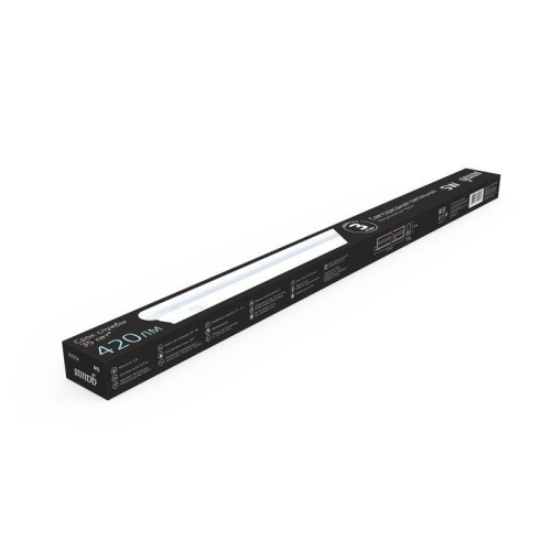 Светильник светодиодный Black 5Вт 4000К IP20 420лм 170-264В 312х22х30мм ДВО линейный накладной бел.