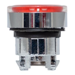 Механизм кнопки исполнительный XB4 красн. плоский возвратный без фиксации с подсветкой PROxima EKF X