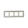 Рамка 4-м BRITE РУ-4-1-Бр метал. латунь RE IEK BR-M42-M-01-K49