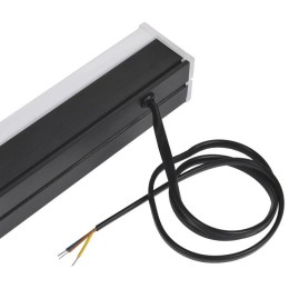 Светильник светодиодный линейный 1011 20Вт 4000К 600мм черн. IEK LT-LDCK-0-1011-020-40-K02