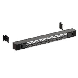 Экран защитный 1U перф. 19дюйм RAL 9004 черн. SYSMATRIX PS 0100.9000