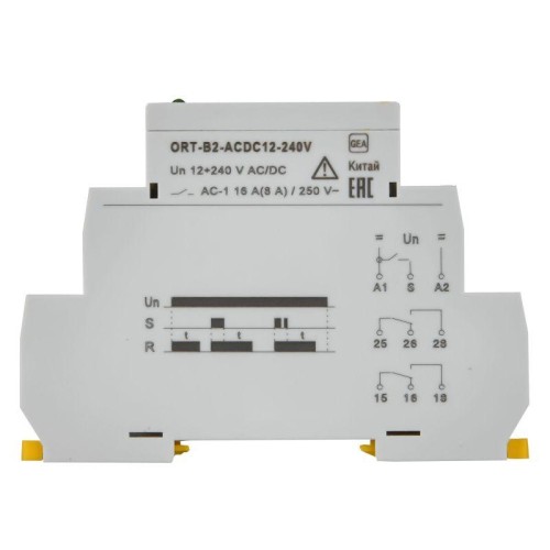 Реле задержки выключения ORT 2 контакта 12-240В AC/DC IEK ORT-B2-ACDC12-240V